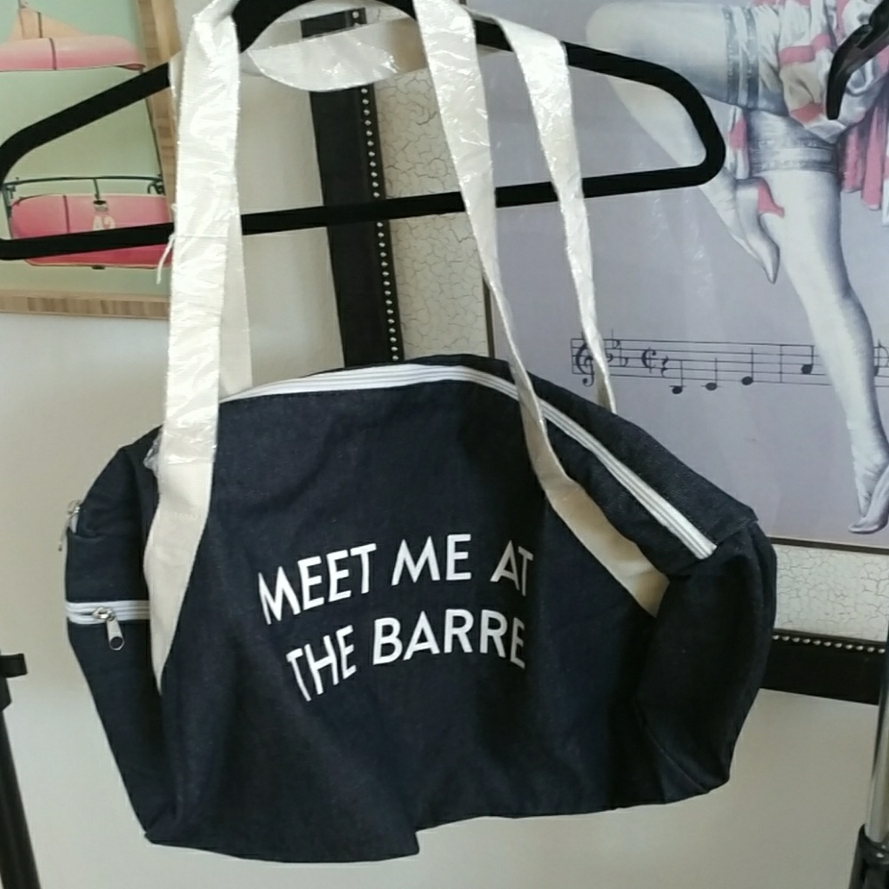 Meet me at the Barre bag